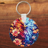 Keychain : Electric Neon Eagle Thunderstrike キーホルダー (正面)