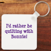 Keychain for Lupine and Laughter キーホルダー (裏面)