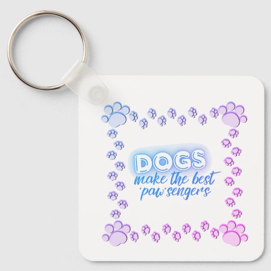 Keychain for When You’re a Dog Mom Again キーホルダー (正面)