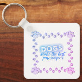 Keychain for When You’re a Dog Mom Again キーホルダー (正面)