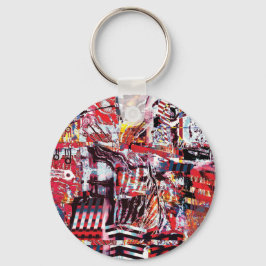 Keychain – Fragmented Pulse キーホルダー