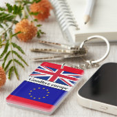 Keychain Goodbye Europe キーホルダー (正面右)