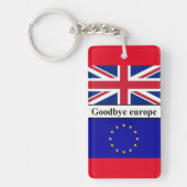 Keychain Goodbye Europe キーホルダー (正面)