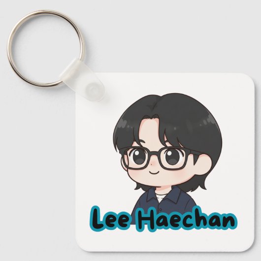 Keychain Haechan Theme キーホルダー (正面)
