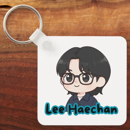 Keychain Haechan Theme キーホルダー (正面)