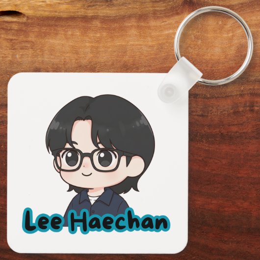 Keychain Haechan Theme キーホルダー (裏面)