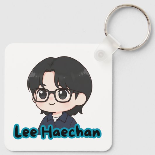 Keychain Haechan Theme キーホルダー (裏面)