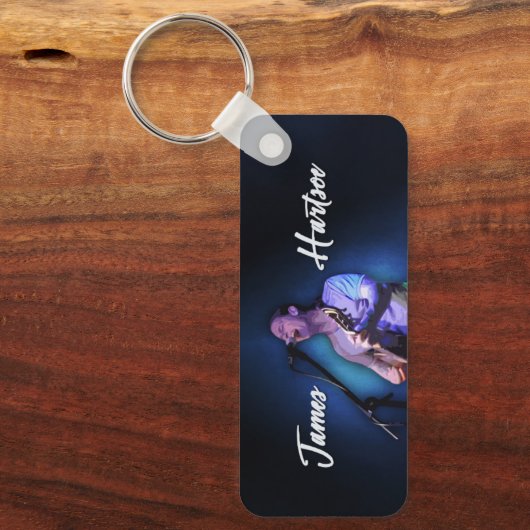 Keychain - James Hartsoe Music singing キーホルダー (正面)