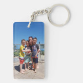 Keychain/Porte-cléの長方形のrectangulaire キーホルダー (裏面)