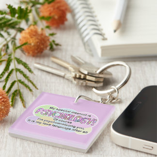 Keychain Psychology Love Language (ADHD, Autistic) キーホルダー