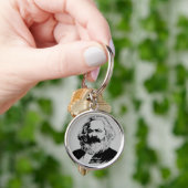 Keychain rond premium Karl Marx キーホルダー (手)
