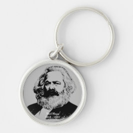 Keychain rond premium Karl Marx キーホルダー
