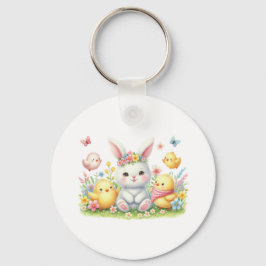 Keychain-Spring Floral Keychain キーホルダー