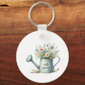 Keychain-Spring Floral Keychain キーホルダー (正面)