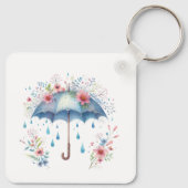 Keychain-Spring Floral Keychain  キーホルダー (裏面)