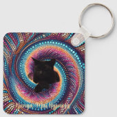 Keychain The Cat's Meow キーホルダー (裏面)