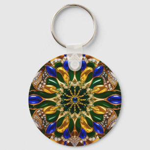 Keychain with Brazil Colorsデザイン キーホルダー