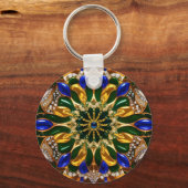 Keychain with Brazil Colorsデザイン キーホルダー (正面)