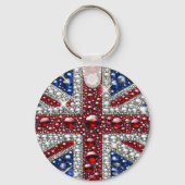 Keychain with British Colorsデザイン キーホルダー (裏面)
