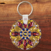 Keychain with Colombia Colorsデザイン キーホルダー (正面)