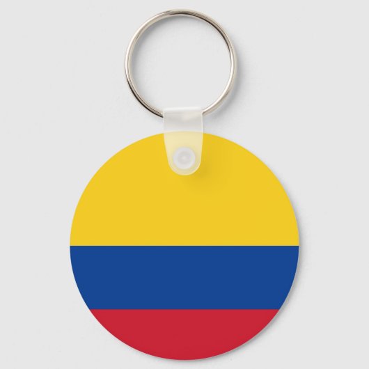 Keychain with Flag of Colombia キーホルダー (正面)