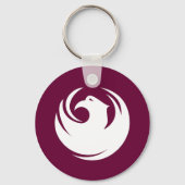 Keychain with Flag of Phoenix City, Arizona キーホルダー (正面)