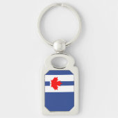 Keychain with flag of Toronto キーホルダー (正面)
