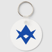 Keychain with Flag of Toyota city, Japan キーホルダー (裏面)