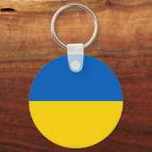 Keychain with Flag of Ukraine キーホルダー (正面)