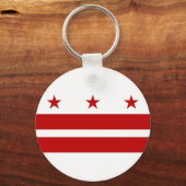 Keychain with Flag of Washington DC キーホルダー (正面)
