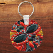 Keychain with Germany Colorsデザイン キーホルダー (正面)