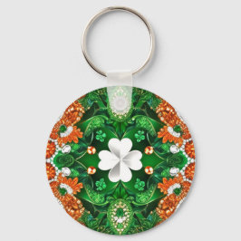 Keychain with Ireland Colorsデザイン キーホルダー