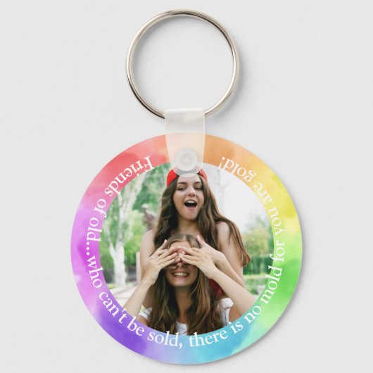 Keychain with Your Name in Any Color HAMbyWG - キーホルダー (正面)