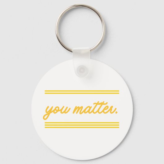Keychain: You Matter キーホルダー (裏面)