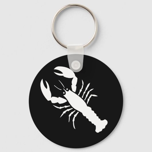 Keychains w/ Elusive White Lobster Rare Mutations キーホルダー (正面)