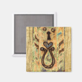 Keyhole & Heart マグネット (正面/裏面)