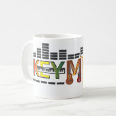 KEYMIXXオフィシャルマグ コーヒーマグカップ (正面左)