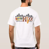 KEYMIXX OFFICIAL ベーシック ダーク Tシャツ (裏面)