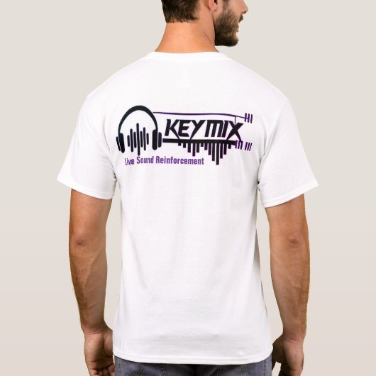 KEYMIXX. Tシャツ (裏面)