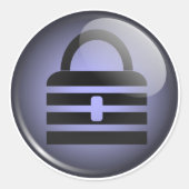 Keypass Symbol ラウンドシール (正面)