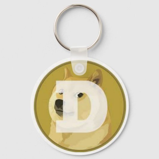 keys dogecoins キーホルダー (正面)