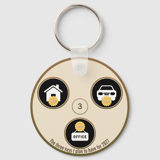 Keys to Dreams – A Personal Meaning Keychain キーホルダー (裏面)