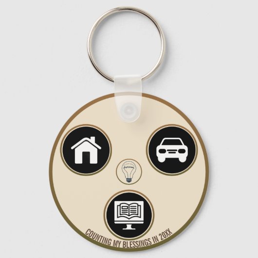 Keys to Dreams – A Personal Meaning Keychain キーホルダー (正面)