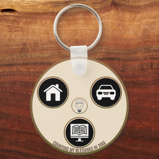 Keys to Dreams – A Personal Meaning Keychain キーホルダー (正面)