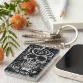 "Keys To My Bad Decisions" Key Chain- Funny キーホルダー (正面右)