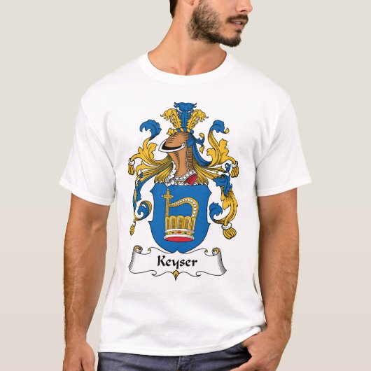 Keyserの家紋 Tシャツ (正面)