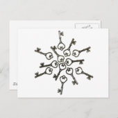 KeysSuccessStarBurst0328093 ポストカード (正面/裏面)