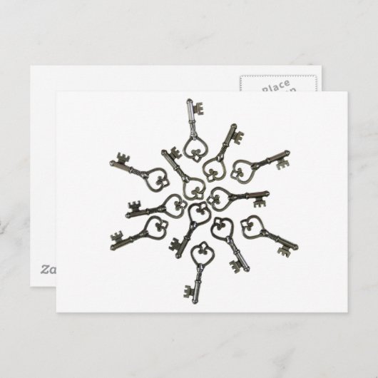 KeysSuccessStarBurst0328093 ポストカード (正面/裏面)