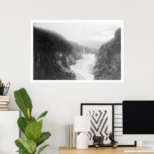 Keystone Canyon Valdez, Alaska 1914 ポスター (ホームオフィス)