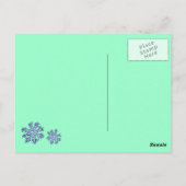 Keystone Coloradoスノーボーダー標高ポストカード ポストカード (裏面)